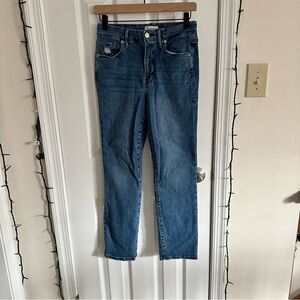 Good American Good Waist Split Pocket Jeans Women’s Size 8